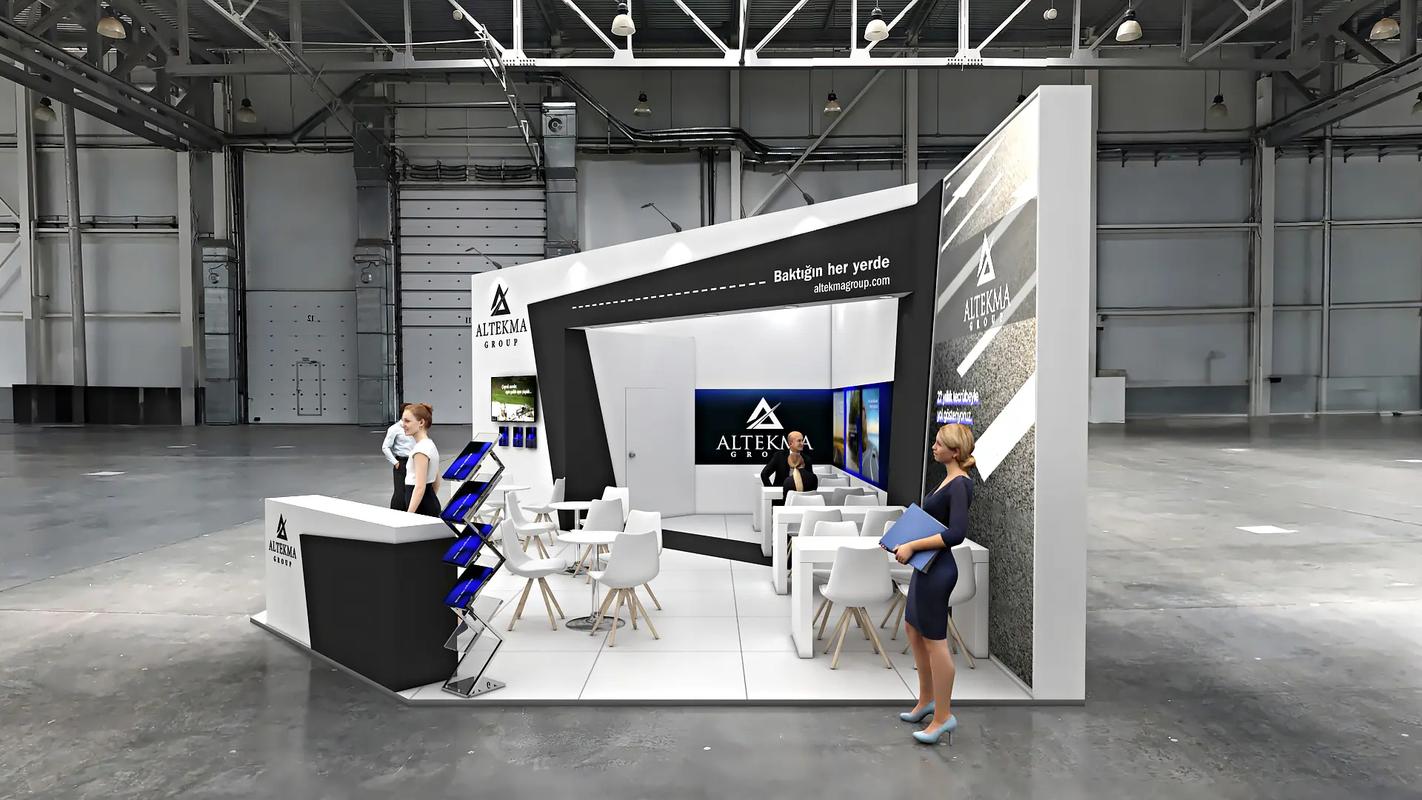 深圳廣州展覽會展臺設(shè)計策劃搭建效果圖欣賞